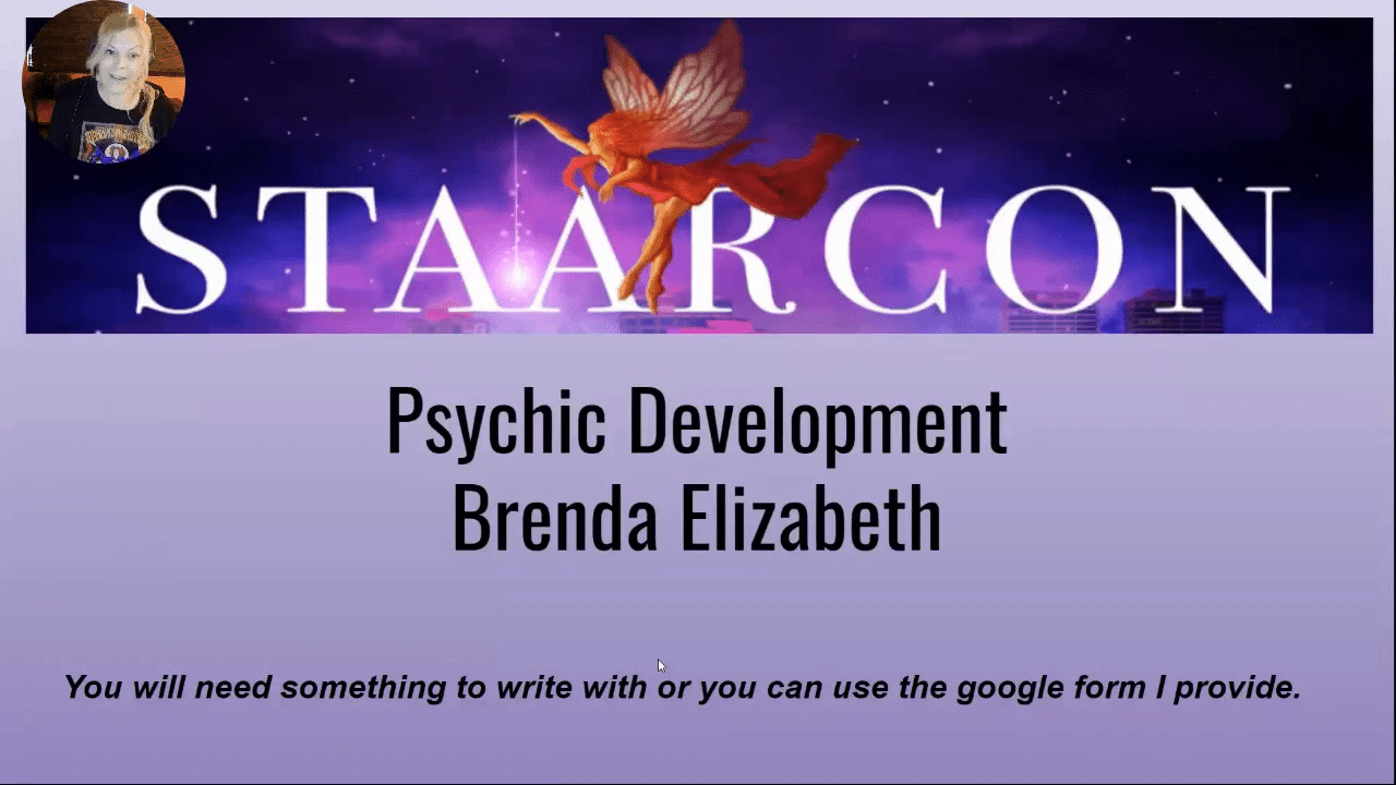 Brenda Elizabeth presents Psychic Development