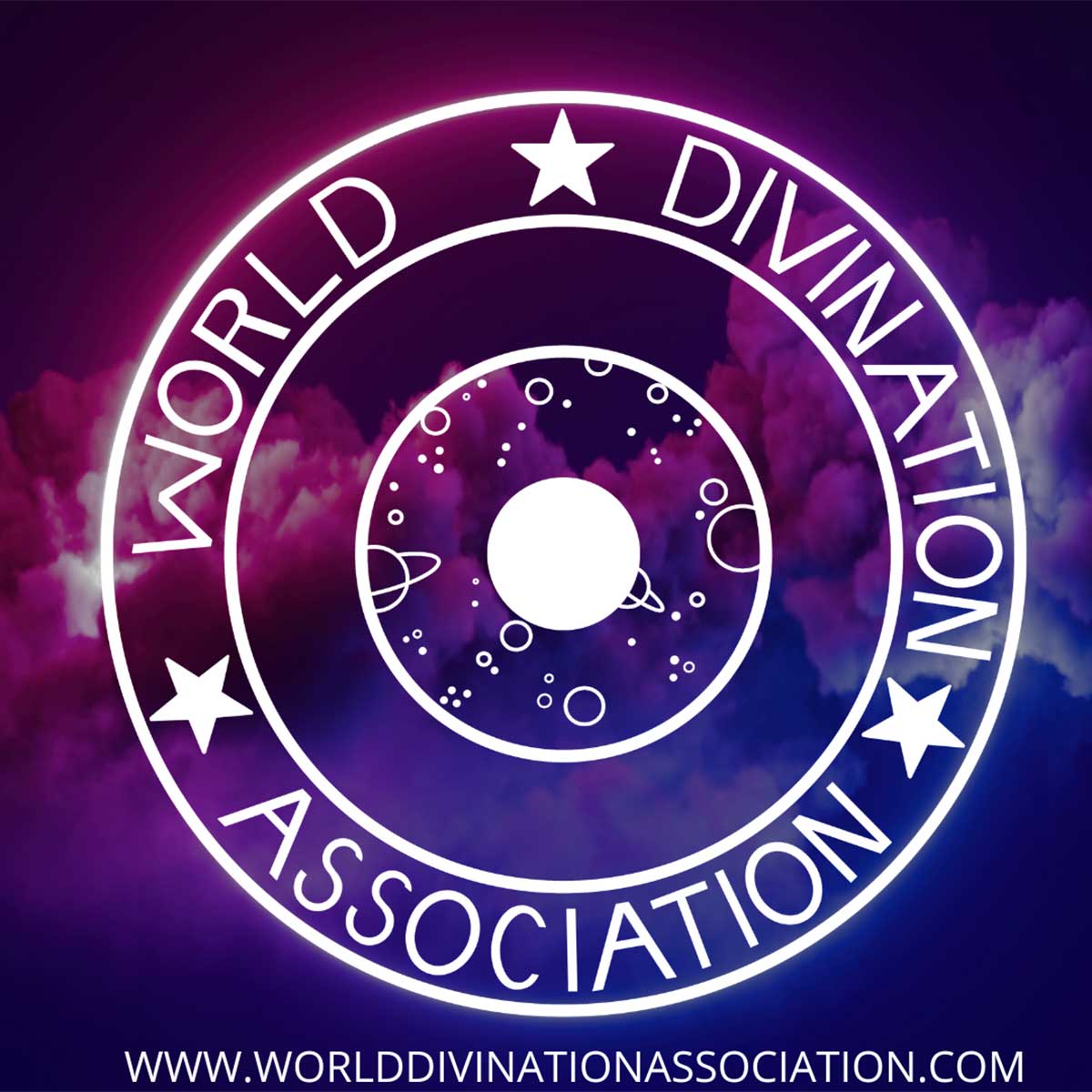 World Divination Association logo.