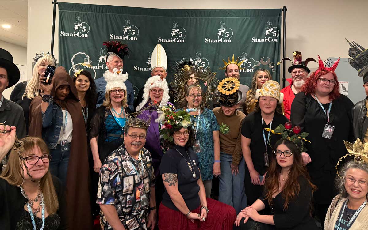 The Living Major Arcana poses at StaarCon 5.