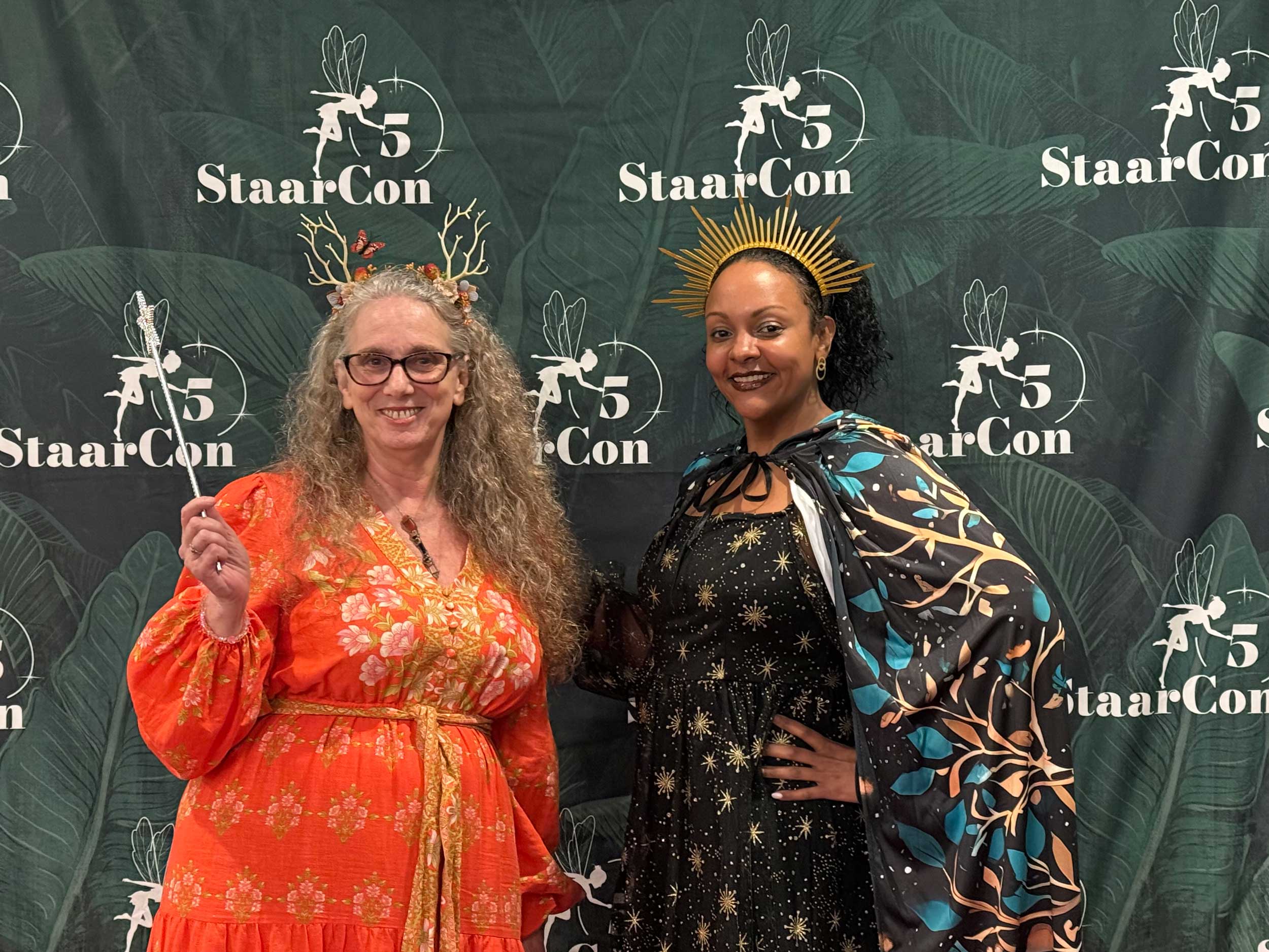 StaarCon 5 presenters Christiana Gaudet and Mercedes Vasquez.