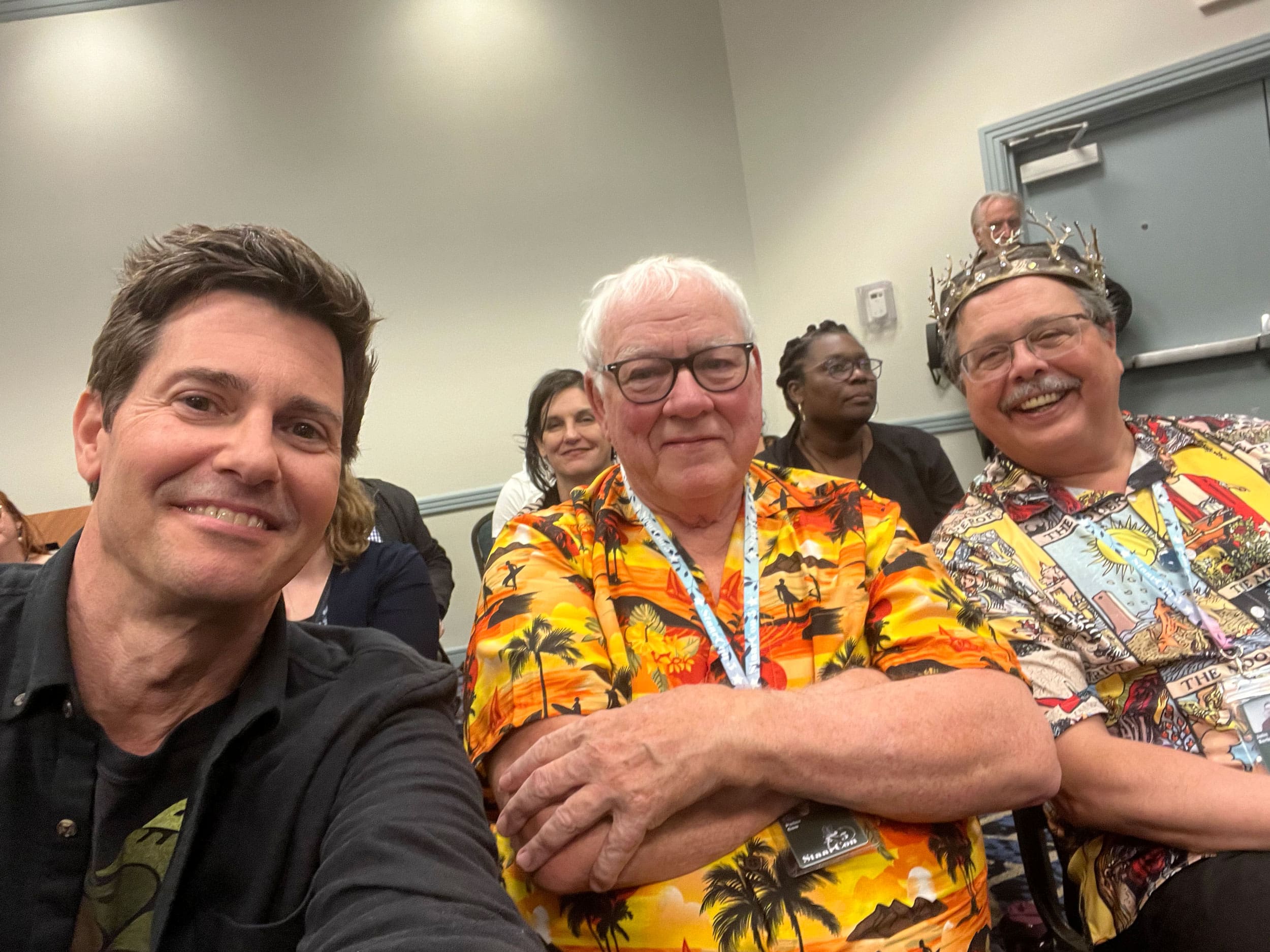 Frank Kwiatkowski, Peter Coe, John Sorbo and others at StaarCon 5.