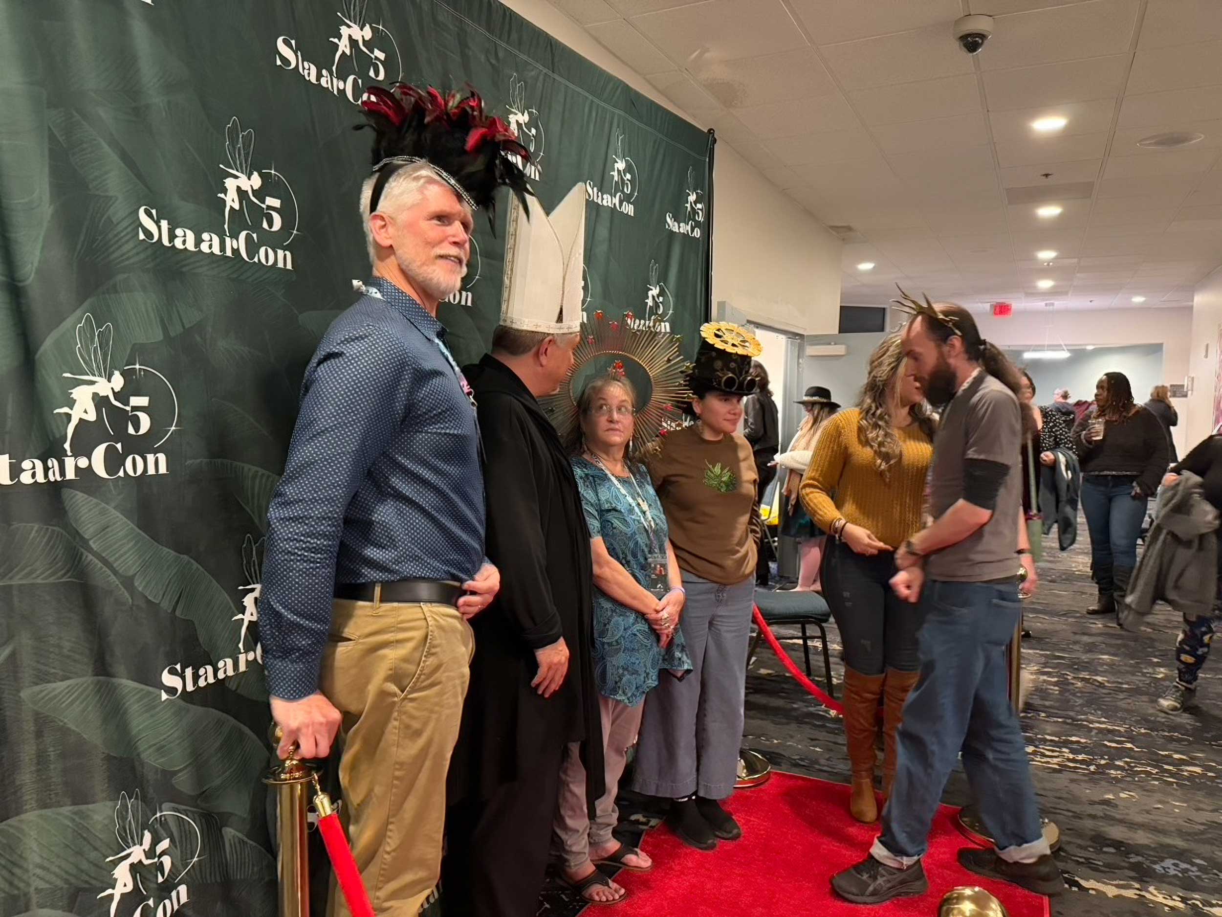 After the Opening Ceremony StaarCon 5.