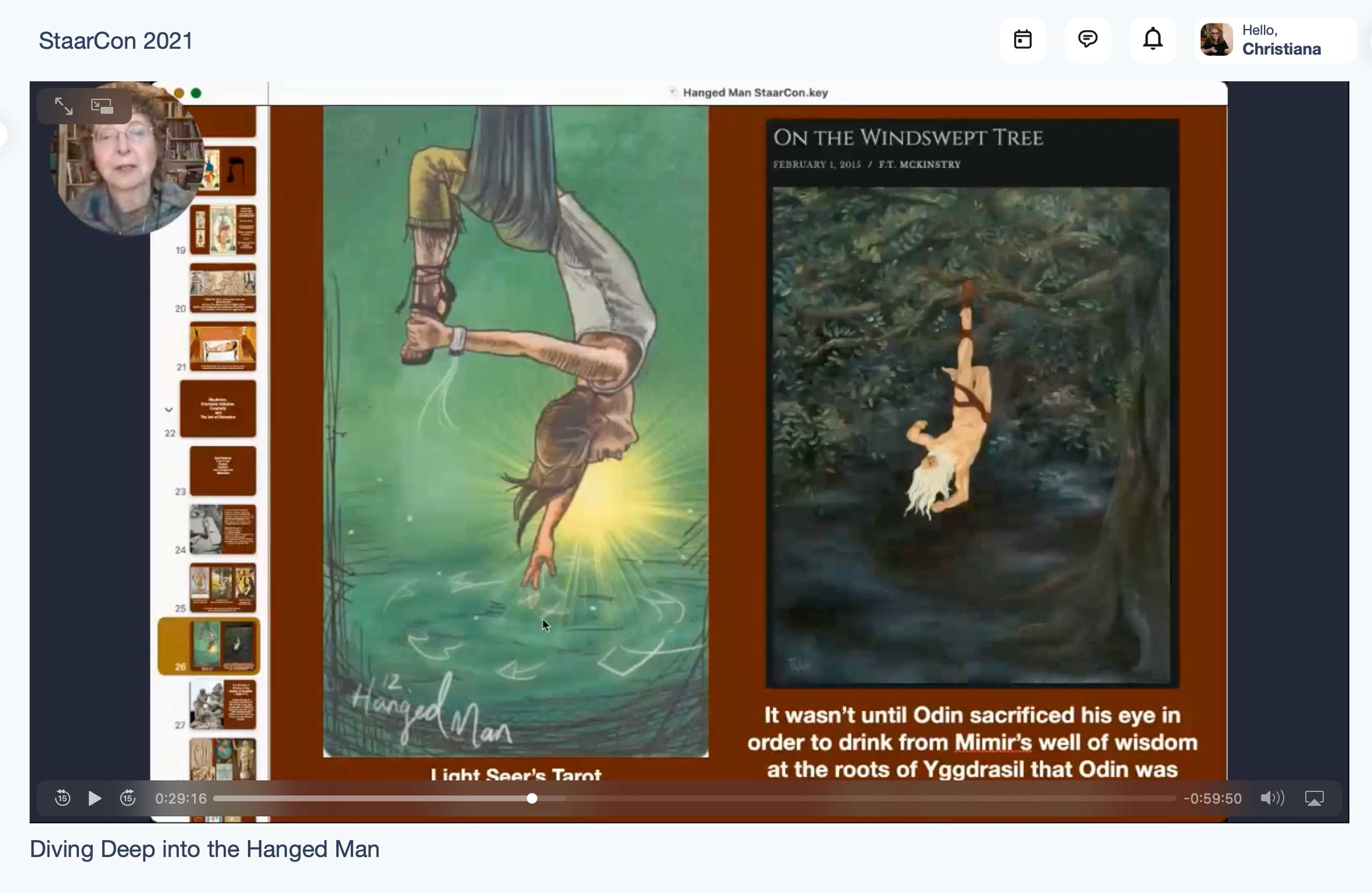 Mary K Greer presenting at StaarCon 2021.