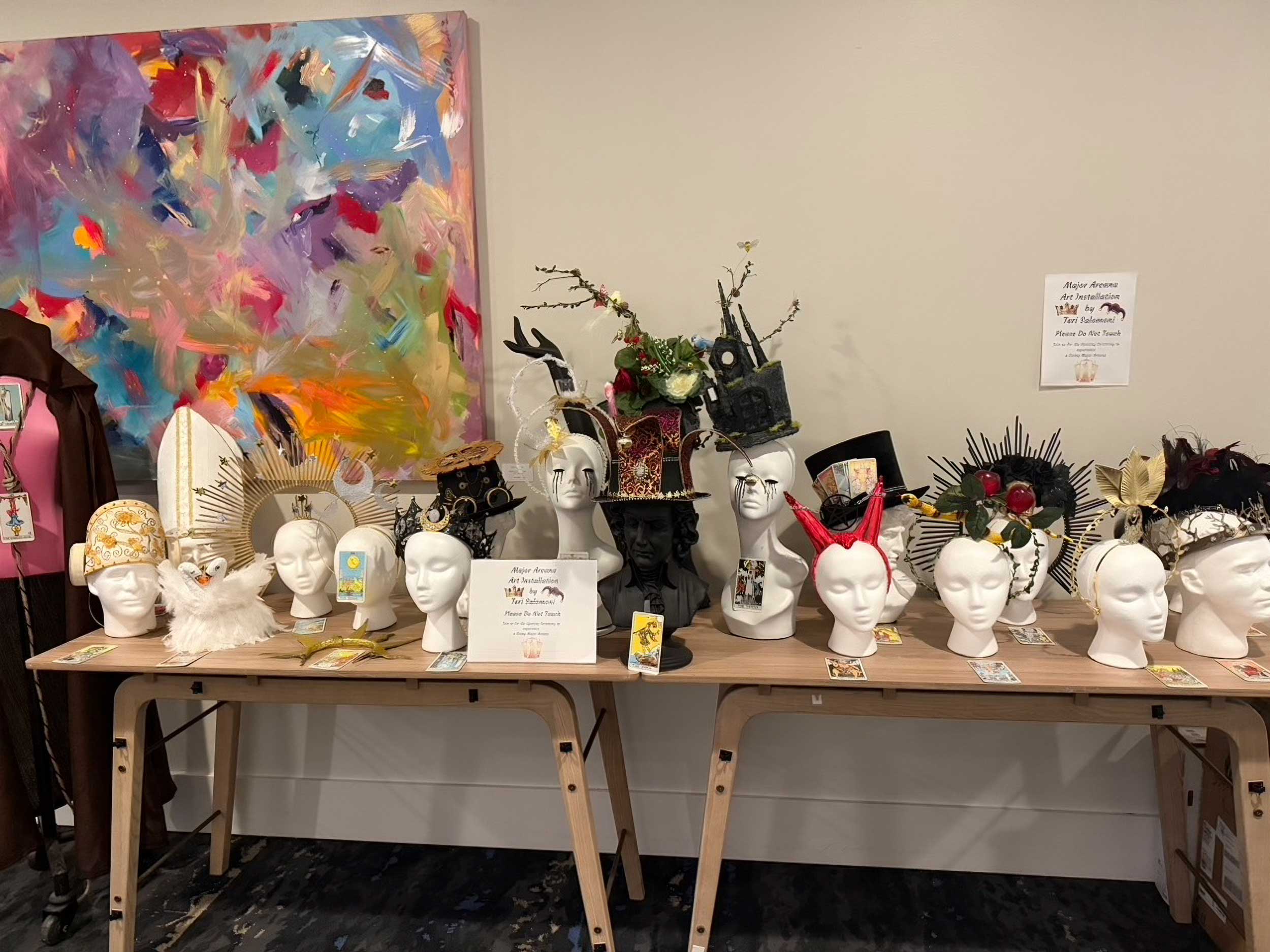 The Major Arcana Art Installation at StaarCon 5.