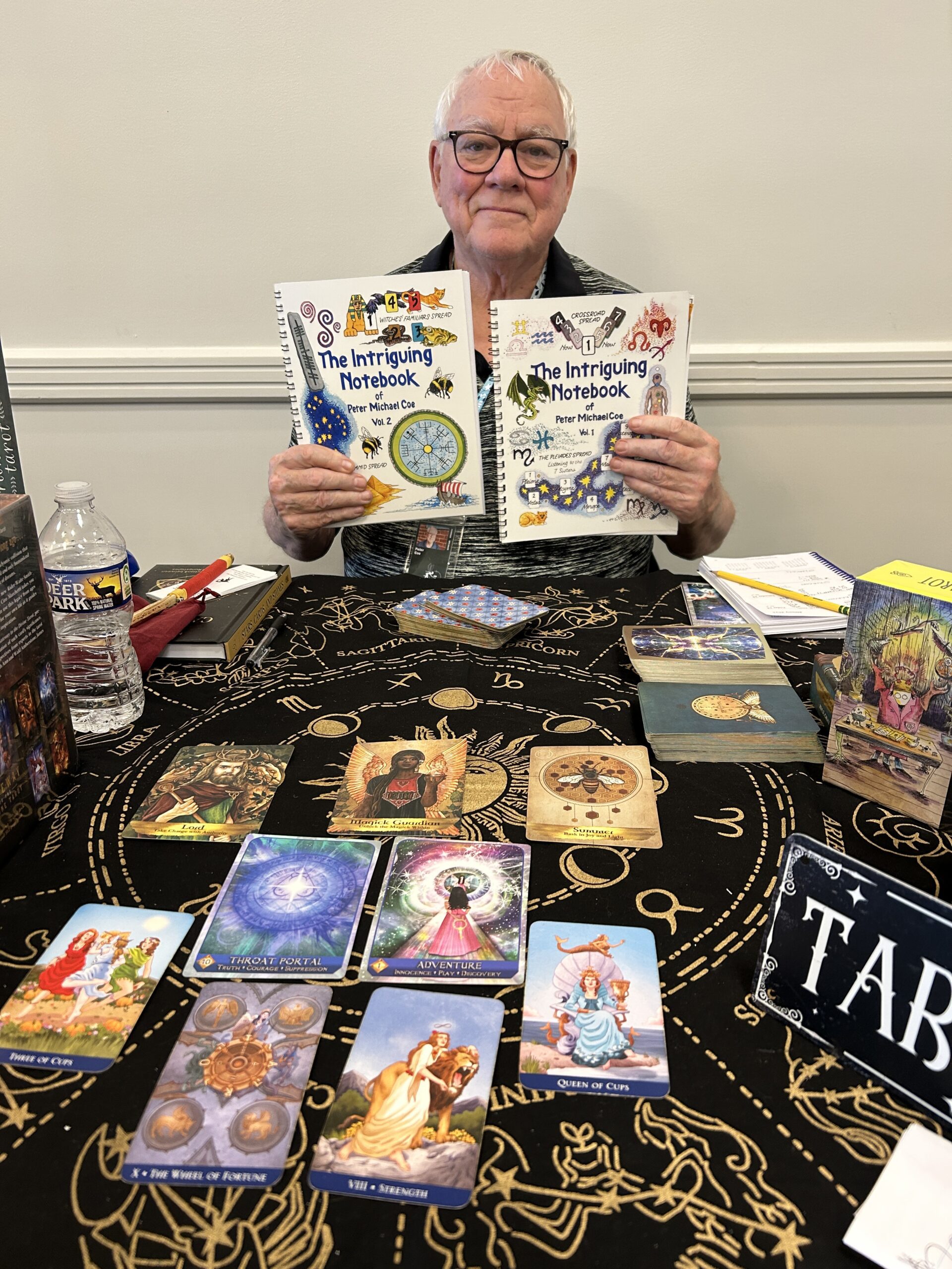 Peter Coe vends at StaarCon 5.