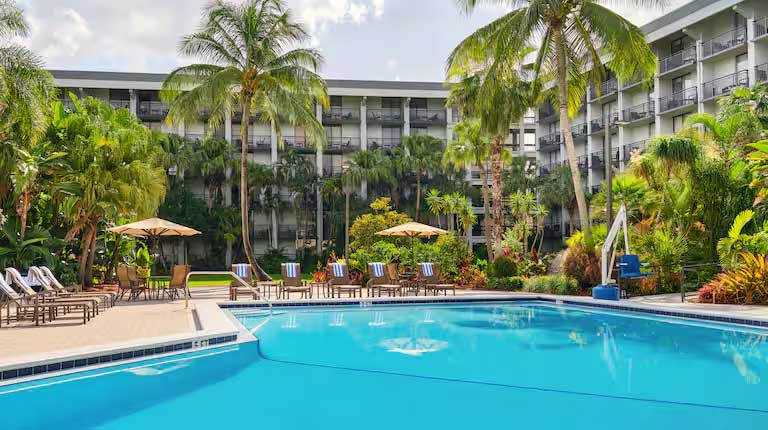 DoubleTree Hotel Pool.