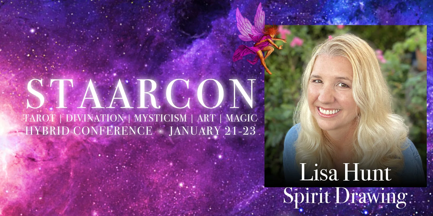 Lisa Hunt had to cancel her appearance at StaarCon 2022.