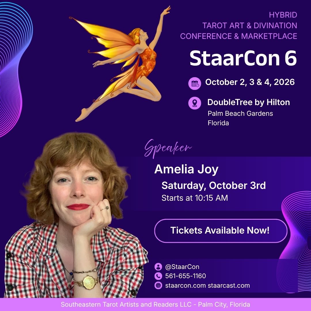StaarCon 6 Presenter Amelia Joy Square Facebook Post asset.