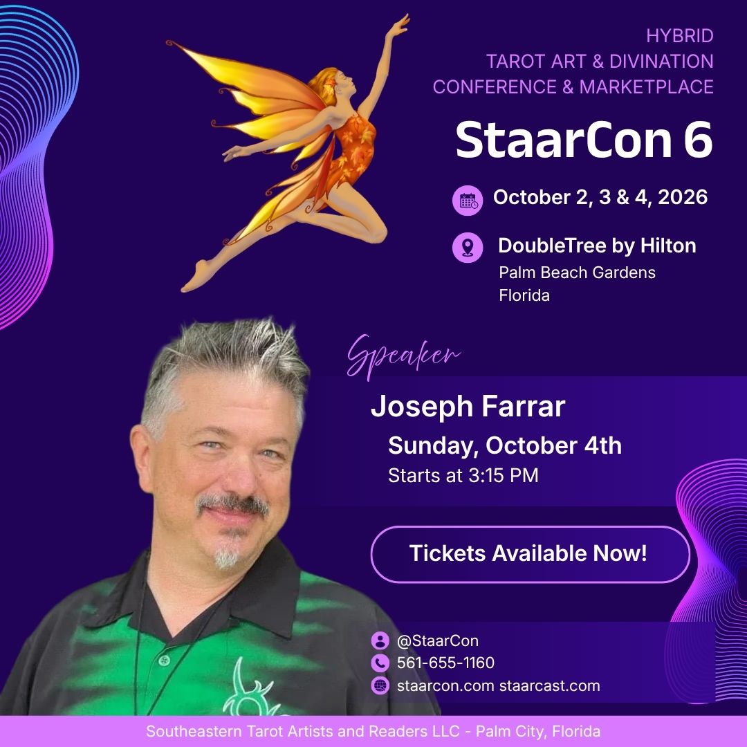 StaarCon 6 Presenter Joseph Farrar Square Facebook Post asset.