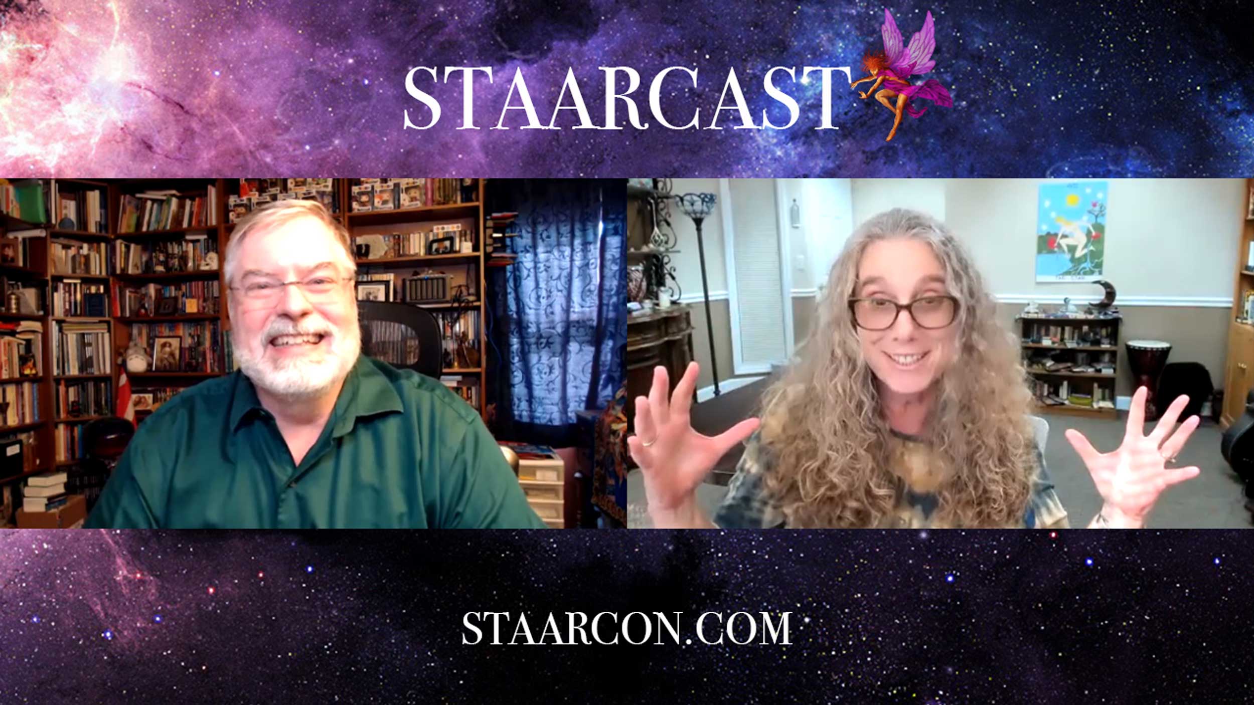 Fred West and Christiana Gaudet on StaarCast