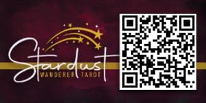 Stardust Wanderer Tarot sponsor banner.