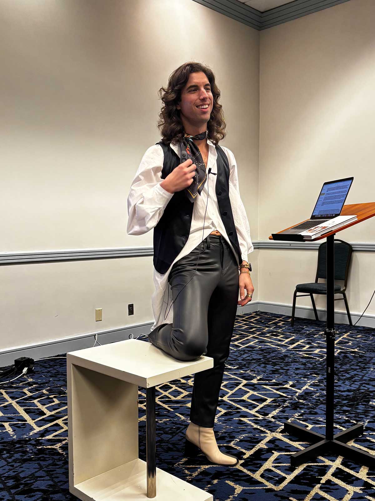 Anthony Perrotta at StaarCon 5.