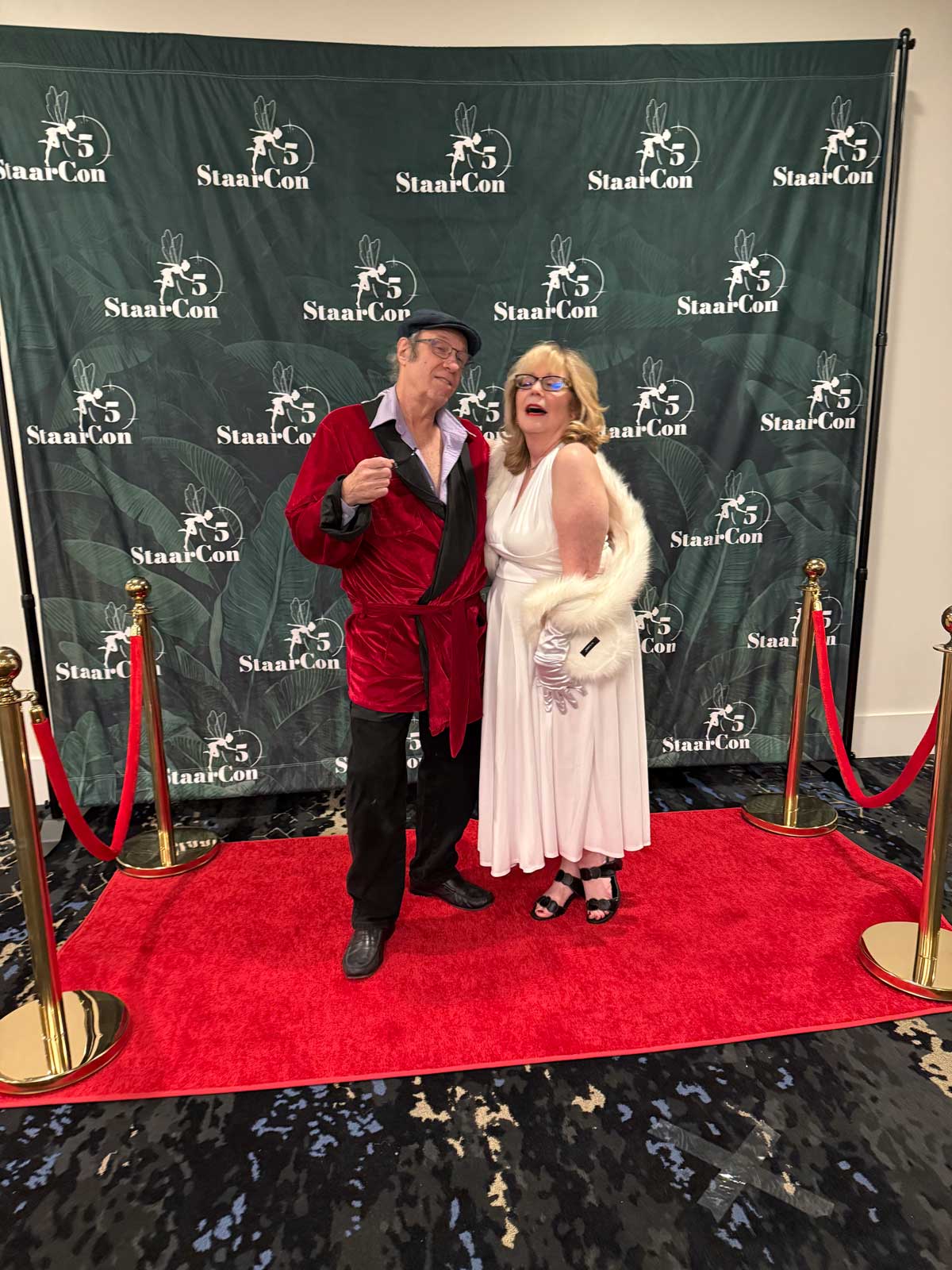 Pamela and Neil at StaarCon 5.