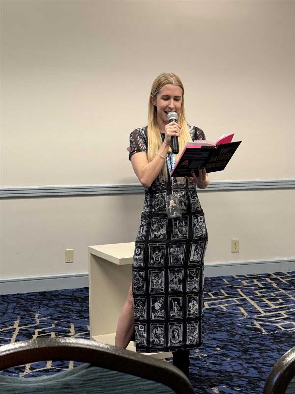 Cardsy B. at StaarCon 5.