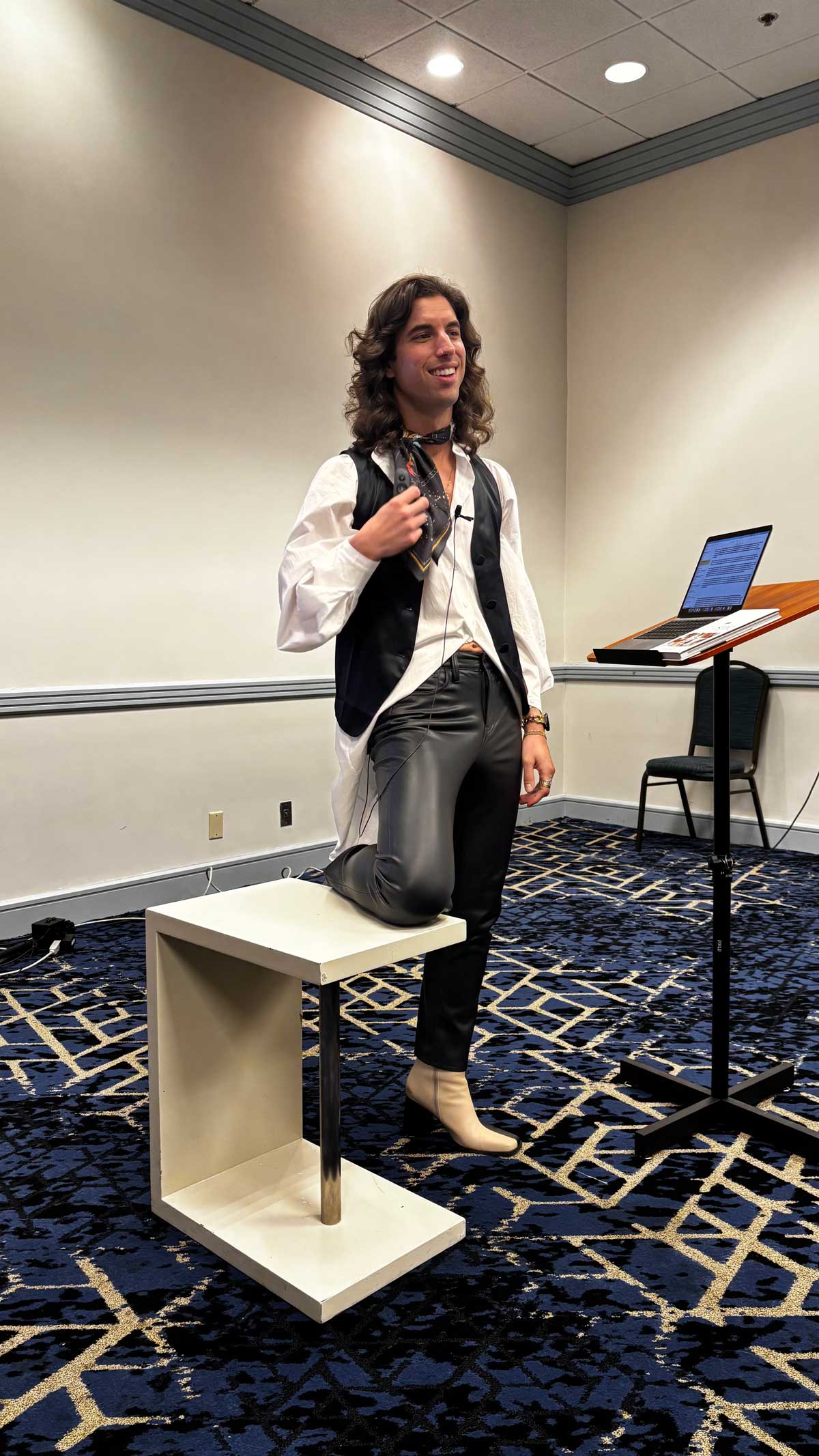 Anthony Perrotta at StaarCon 5.